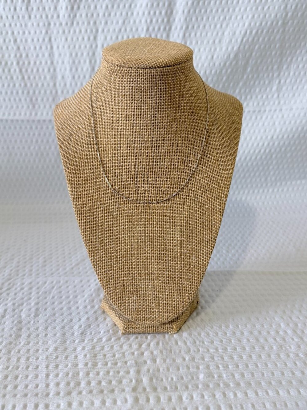 Classic Sterling Silver Fine Chain Necklace - Silver